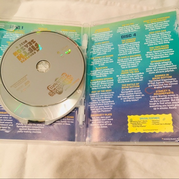 DVD SPONGE BOB FULL SERIES #5 & MICKEY CLUBHOUSE - Picture 6 of 8